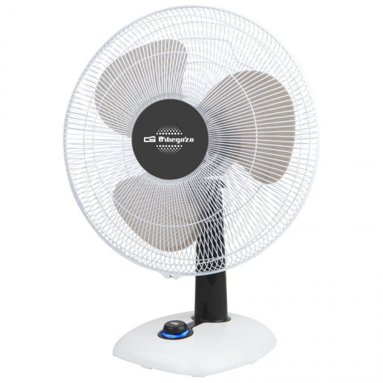 Ventilador de sobremesa Orbegozo TF0143, 40 cm, 3 aspas, 50W